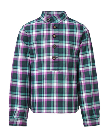Fancy Tartan Shirt for Kids-0