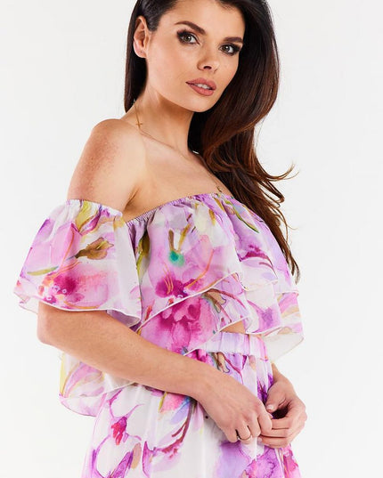 Blouse model 196623 awama-3