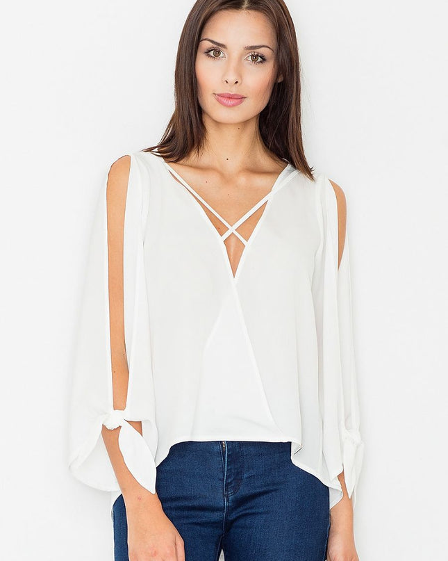 Blouse model 60697 Figl