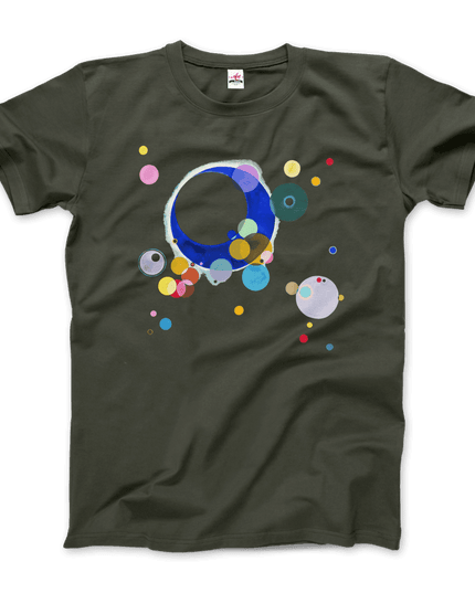 Wassily Kandinsky Several Circles, 1926 artwork t-shirt-8